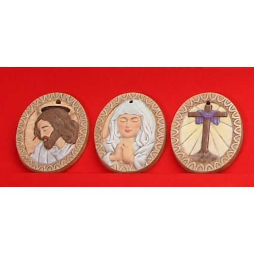 Plaster Molds - Jesus Ornament